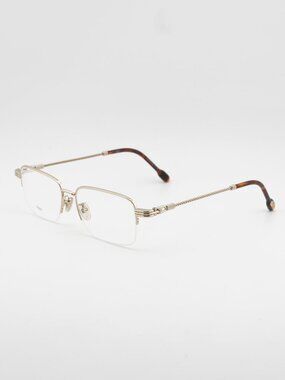 Fred FG50048F 032 Men Eyeglasses Gold 55mm Rectangle Frame